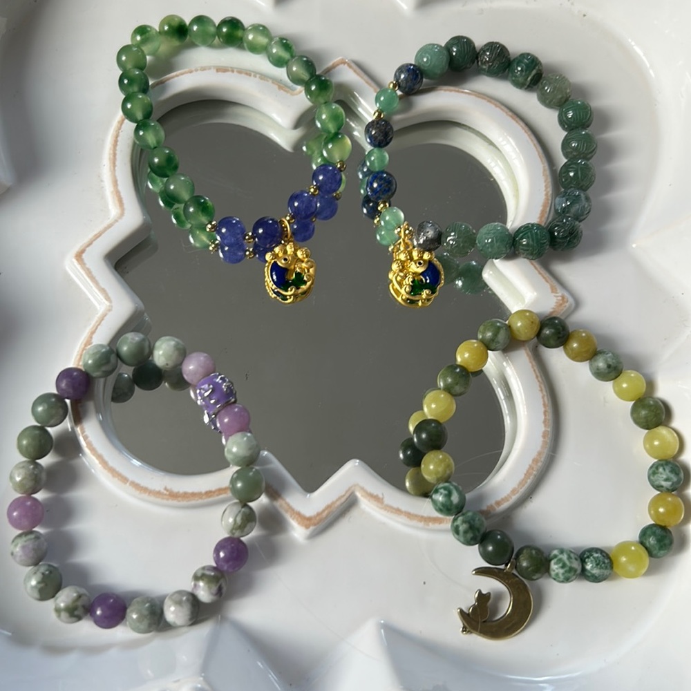 Handmade crystal bracelets